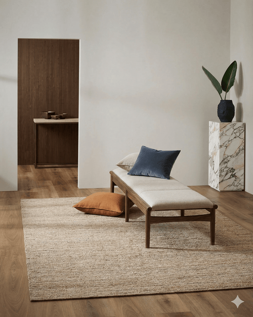 Aurelia Jute Floor Rug - Biku Furniture & Homewares