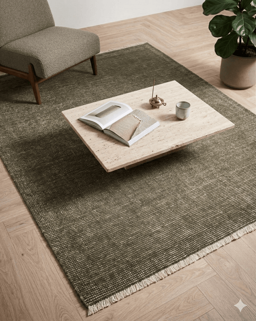 Avara Rug – Lichen – 250 X 350cm - Biku Furniture & Homewares