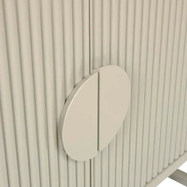 Benjamin Ripple Buffet - Putty - Biku Furniture & Homewares