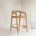 Blada Teak Stool 65cm Seat Height - Biku Furniture & Homewares