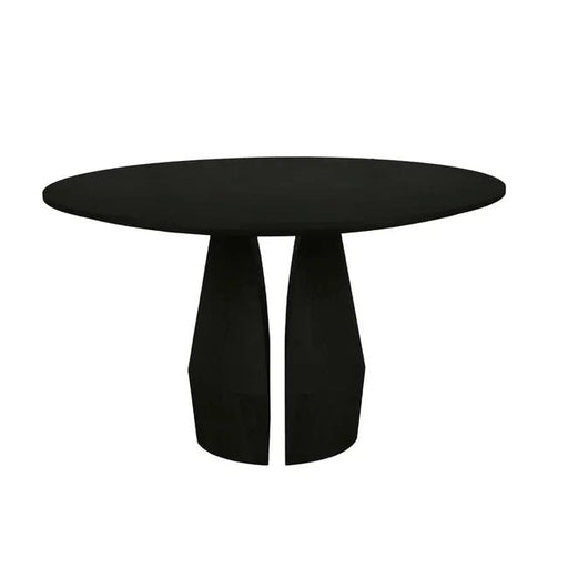 Bloom Dining Table - Matt Dark Oak - Biku Furniture & Homewares