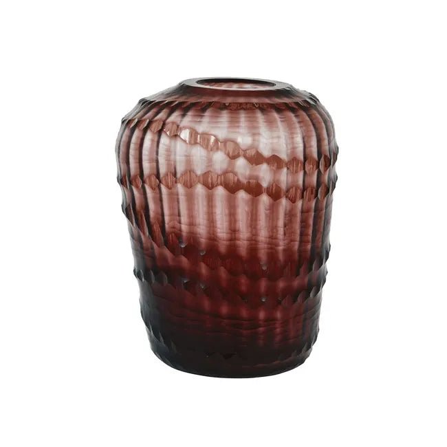 Boden Kora Large Vase - Puce - Biku Furniture & Homewares