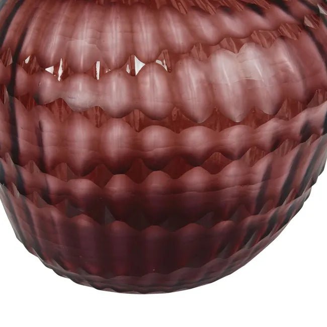 Boden Kora Small Vase - Puce - Biku Furniture & Homewares