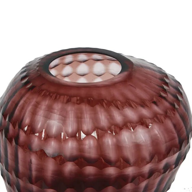 Boden Kora Small Vase - Puce - Biku Furniture & Homewares