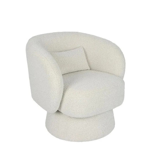 Bogart Boucle Swivel Chair - Biku Furniture & Homewares
