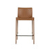 Carlo Barstool - Light Tan - Black Metal