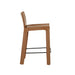 Carlo Barstool - Light Tan - Black Metal
