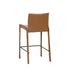 Carlo Barstool - Light Tan - Black Metal
