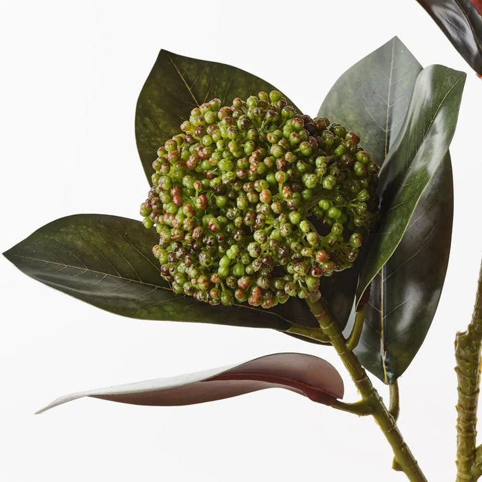 Burgundy Solstice Magnolia Spray - Biku Furniture & Homewares