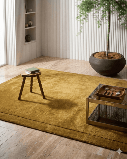 Caelum Rug – Brass – 300 X 400cm - Biku Furniture & Homewares