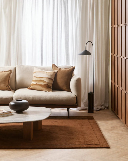 Caelum Rug – Chocolate – 200 X 300cm - Biku Furniture & Homewares