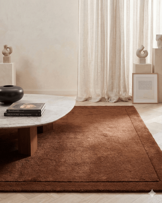 Caelum Rug – Chocolate – 300 X 400cm - Biku Furniture & Homewares