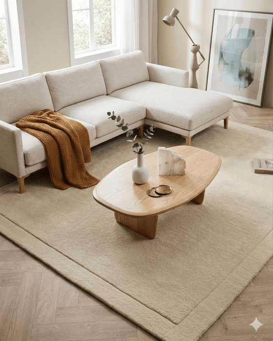 Caelum Rug – Ivory – 300 X 400cm - Biku Furniture & Homewares