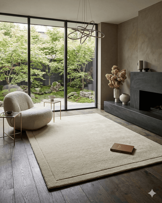 Caelum Rug – Ivory – 300 X 400cm - Biku Furniture & Homewares