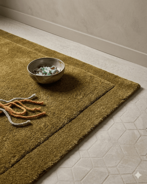 Caelum Rug – Olive – 300 X 400cm - Biku Furniture & Homewares