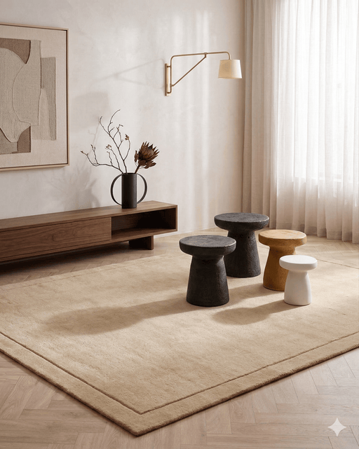 Caelum Rug – Sand – 300 X 400cm - Biku Furniture & Homewares