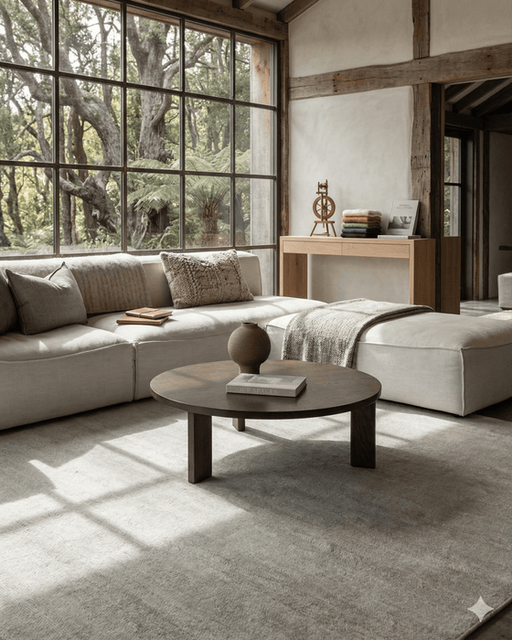 Calder Slate Floor Rug - Biku Furniture & Homewares