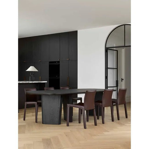 Carlo Dining Chair - Burgundy - Biku Furniture & Homewares