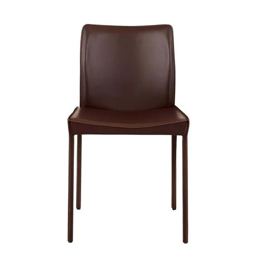 Carlo Dining Chair - Burgundy - Biku Furniture & Homewares