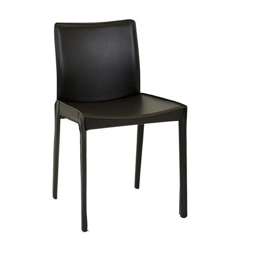 Carlo Dining Chair - Jet Black - Biku Furniture & Homewares