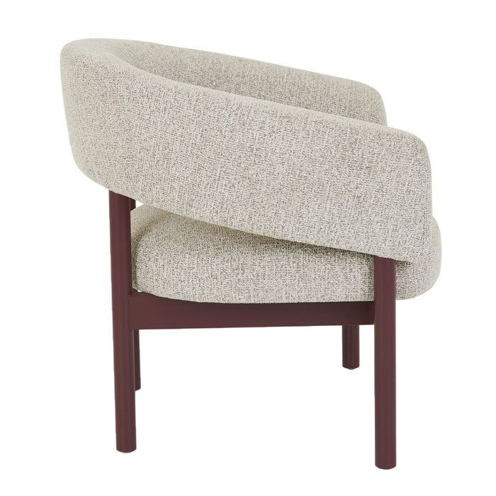 Jenson Occasional Chair - Owl Speckle - Shiraz
