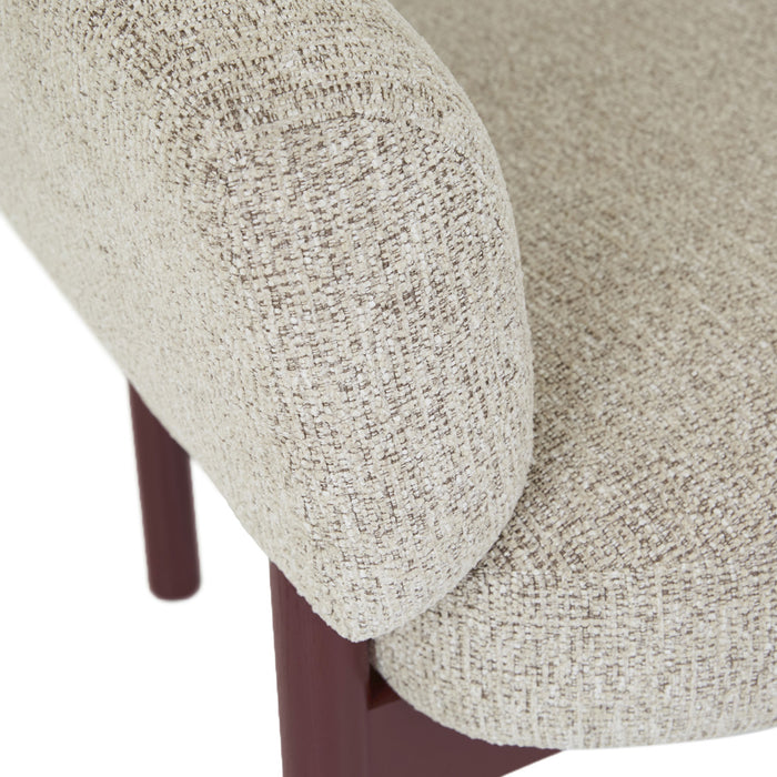 Jenson Occasional Chair - Owl Speckle - Shiraz