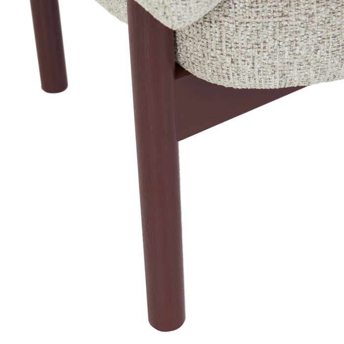 Jenson Occasional Chair - Owl Speckle - Shiraz