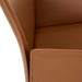 Lachlan Dining Armchair - Tan Recycled Leather
