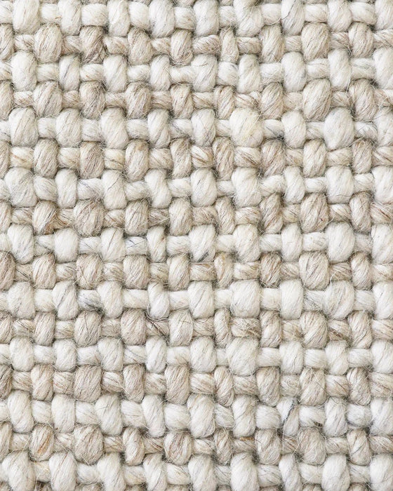 Chief Wool & Viscose Rug Oat Natural - Biku Furniture & Homewares