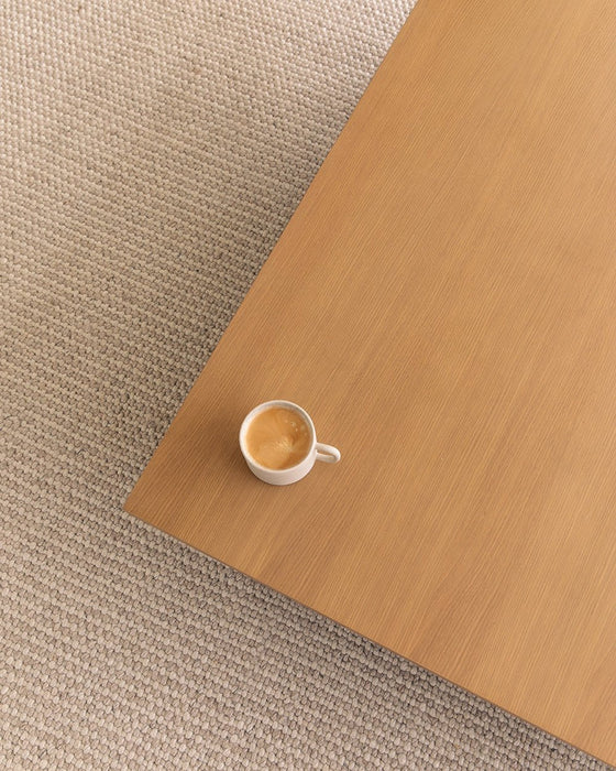 Chief Wool & Viscose Rug Oat Natural - Biku Furniture & Homewares