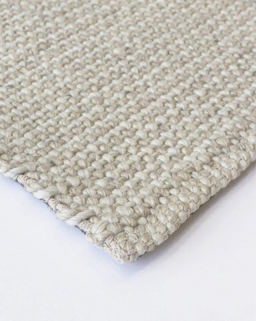Chief Wool & Viscose Rug Oat Natural - Biku Furniture & Homewares