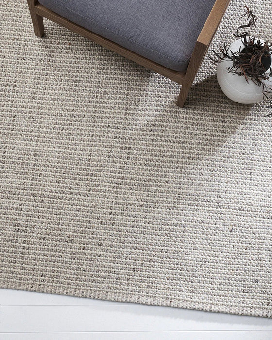 Chief Wool & Viscose Rug Oyster - Biku Furniture & Homewares