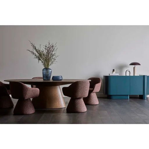 Classique Oval Dining Table - Natural Ash - Biku Furniture & Homewares