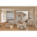 Classique Pedestal Side Table - Oyster Ash - Biku Furniture & Homewares