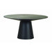 Classique Round Dining Tables - Matt Dark Oak - Biku Furniture & Homewares