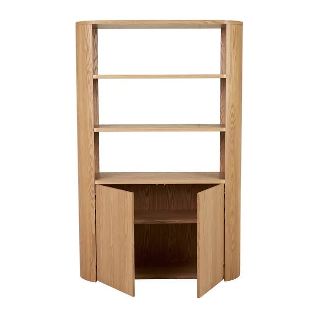 Classique Tall Oval Bookshelf - Biku Furniture & Homewares