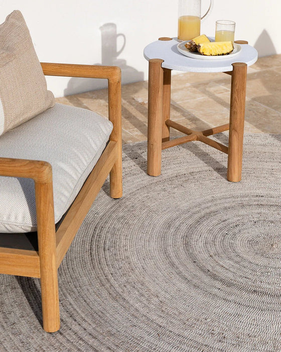 Coastal PET Round Rug - Biku Furniture & Homewares