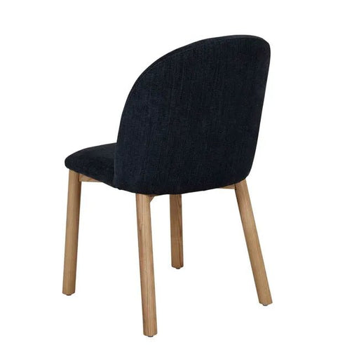 Cohen Dining Chair - Copeland Ink - Natural Ash - Biku Furniture & Homewares