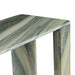 Atlas Slab Console Table - Marine Marble