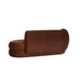 Vera Daybed Left Arm - Rum Raisin