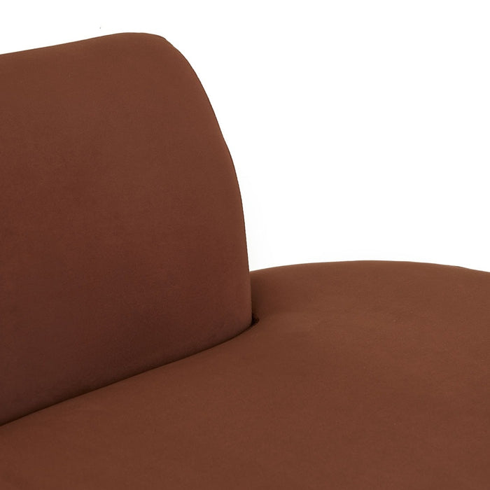 Vera Daybed Left Arm - Rum Raisin