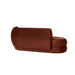 Vera Daybed Right Arm - Rum Raisin