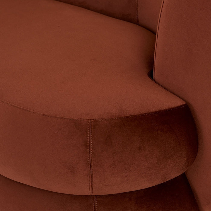 Vera Daybed Right Arm - Rum Raisin