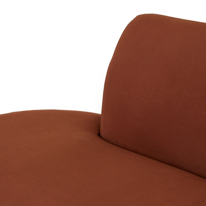Vera Daybed Right Arm - Rum Raisin