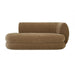 Vera Daybed Right Arm - Soft Russet