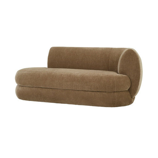 Vera Daybed Right Arm - Soft Russet