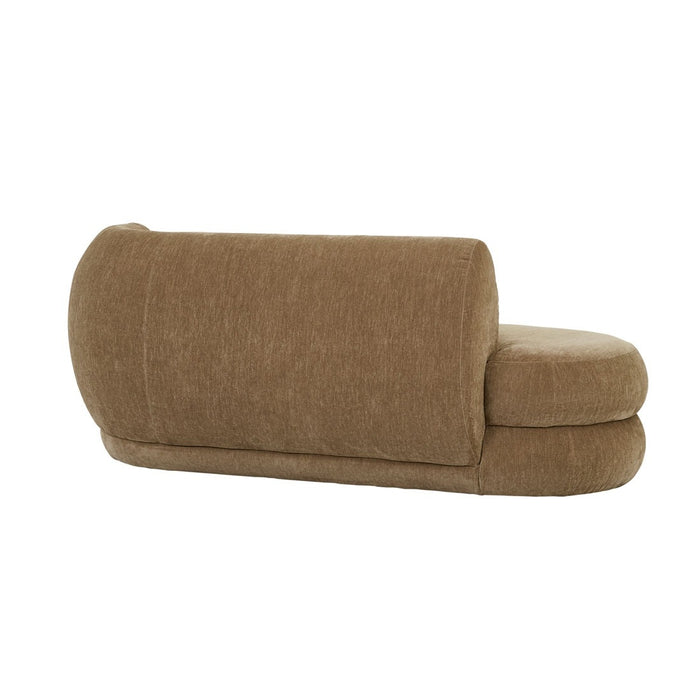 Vera Daybed Right Arm - Soft Russet