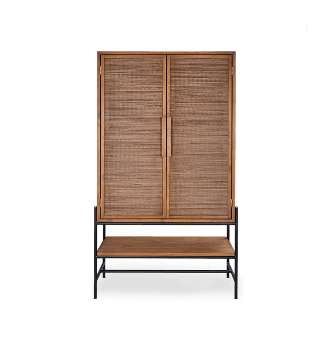 dBodhi Coco Cabinet 2 Doors 1 Open Rack - Biku Furniture & Homewares