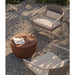 Drum Side Table Col Brique 60 x 60 x 40cm - Biku Furniture & Homewares