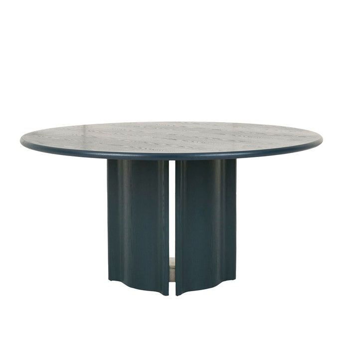Leon Round Dining Table - Teal
